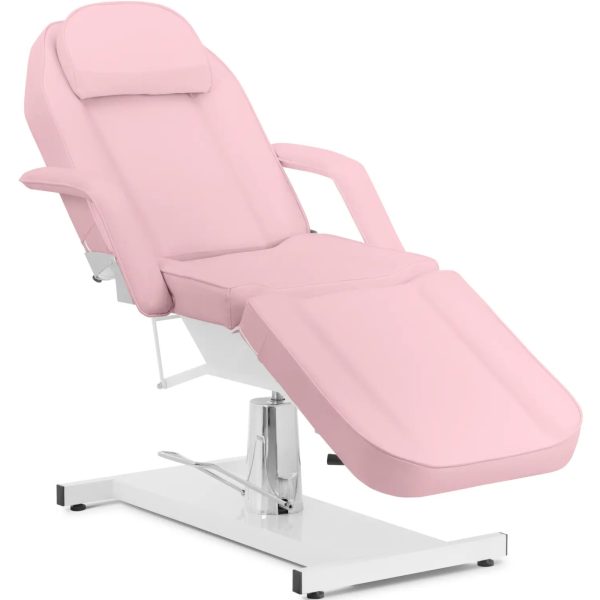 Kosmētikas krēsls spa capua masāžas tetovējumam - rozā krāsā