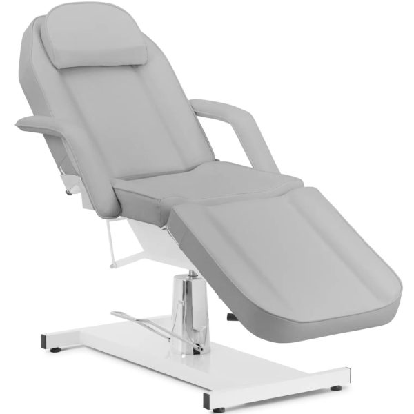 Kosmētikas krēsls spa capua masāžas tetovējumam - pelēks