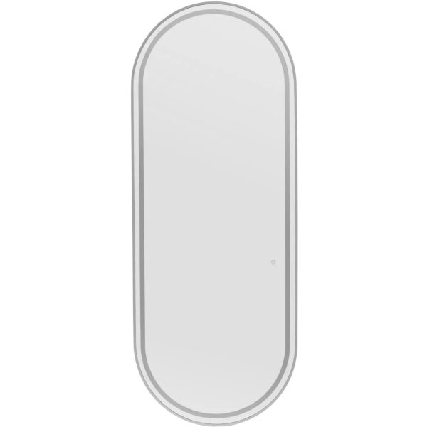 Frizūras konsoles spoguļa konsole ar LED apgaismojumu 180 x 70 cm - sudrabs