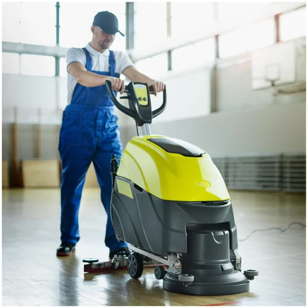 Skriptēšanas tīrīšana elektriskās grīdas tīrīšanai 457 mm 155 apgr./min 1600 W