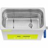 Ultraskaņas kanālu tīrītāja LED attīrītājs 6,5 L 180 W