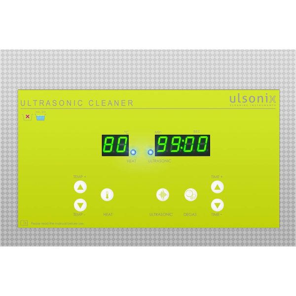 Ultraskaņas kanālu tīrītāja LED attīrītājs 30 L 600 W