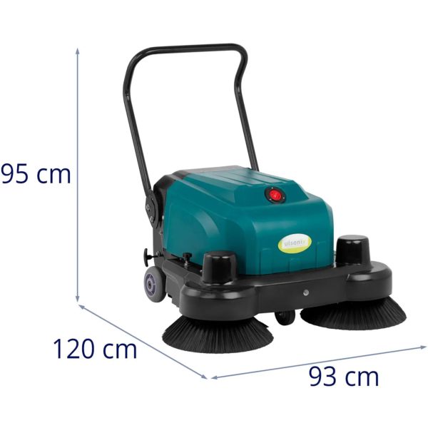 Akumulatora slaucītājs ar putekļsūcēju 52 cm 4800 m2/h 120 W