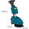 Akumulatora scenārija grīdas tīrīšanai 35 cm 15 l 160 apgr./min