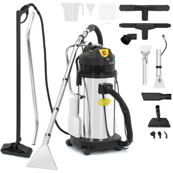 Izlidojošais putekļsūcēja tīrīšanas līdzeklis ar karstu pāri 125C 35 L 3000 W