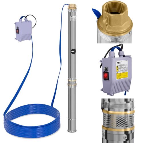 Dziļais -Sea sūknis uz MSW Deep Well 3800 L/h. līdz 60 m