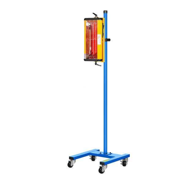 Siltuma radiatora krāsošana krāsu žāvēšanai uz statīva 1100W IR-DRYER1000
