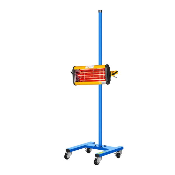 Siltuma radiatora krāsošana krāsu žāvēšanai uz statīva 1100W IR-DRYER1000