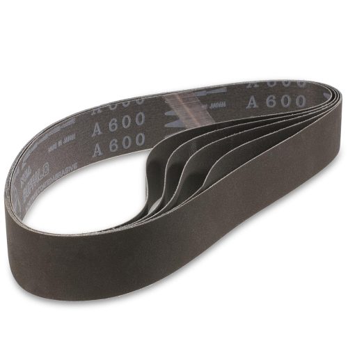 Lentes Abrazīvas slīpēšanas jostas bez žalūzijām 40 x 760 mm granularitāte 600 MSW-AOBELT476-600 5 gab.