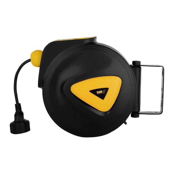 Automātiska kabeļa tvertne ar pagarinājuma kabeli AC230V / 10A / 50Hz garums 11,5 m