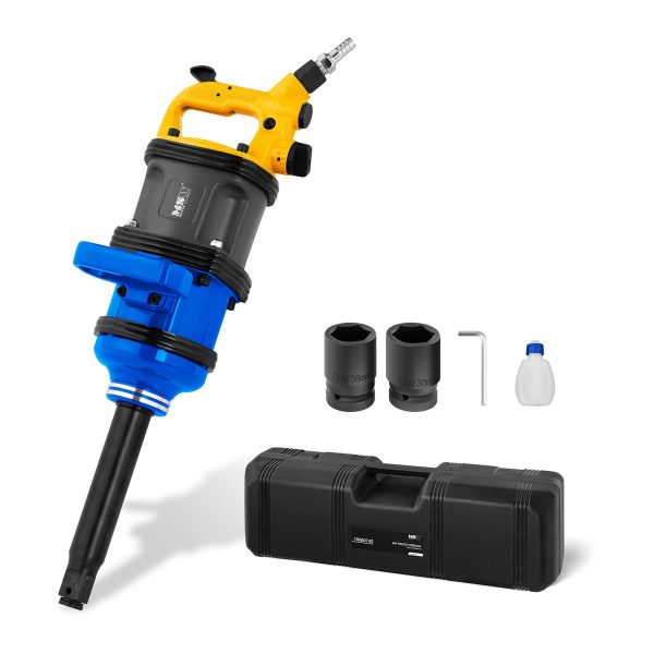 Pneimatiskā atslēga atskrūvējošiem riteņiem 1 "2300 RPM + čemodāns MSW-ATW4600