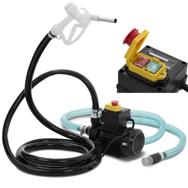 Sūkņu izplatītājs dīzeļdegvielas elektriskajam IP55 230 V 370 40 l/min