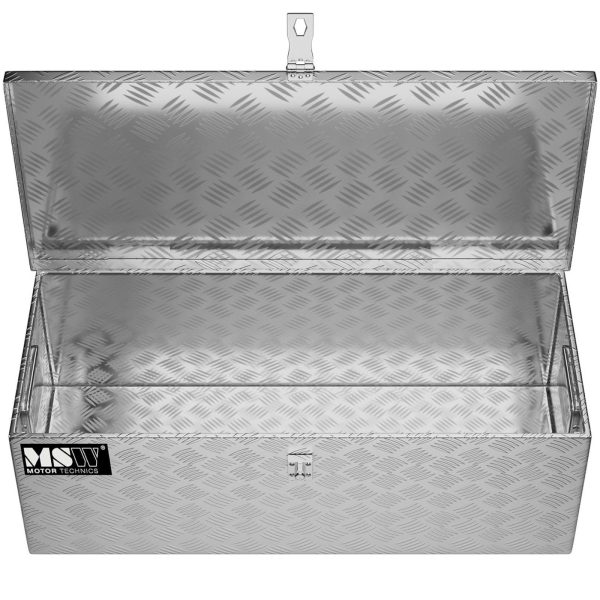 10060941-6 Alumīnija transporta instrumenta pārnesumkārba, kas bloķēta ar atslēgu 48 L 76 x 35 x 25,5 cm
