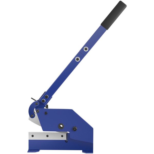 Giljotīnas šķēres Gilotīns par lokšņu metālu un rokas stieņiem 6 mm plata 170 mm