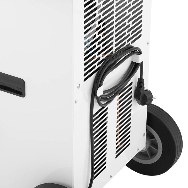 Mobilais mobilais vāks sausinātāja. 9 l 50 l/24 h līdz 80 m2