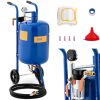 Mobilais sifona smilšu klasteris ar spiediena pielāgošanu 60-125 psi 40 l