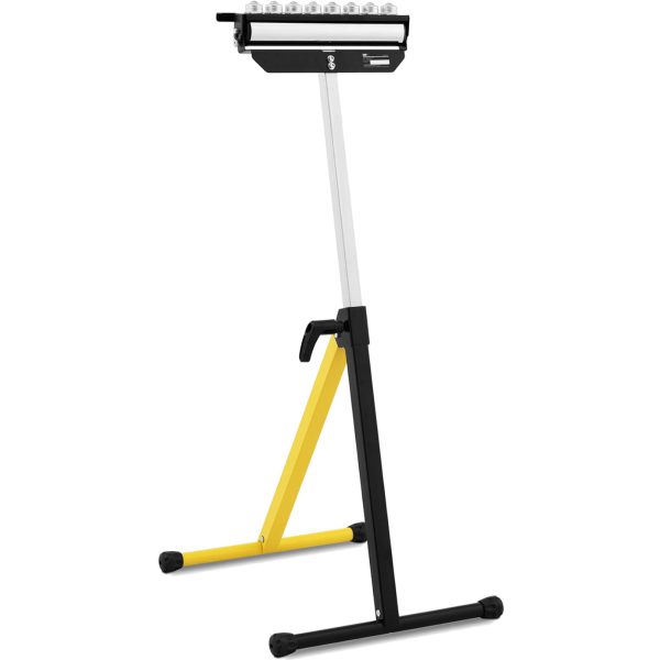 Rullīšu bumbas padevēja stends materiāla piegādei līdz 60 kg augstumam 675-1100 mm
