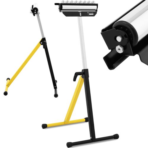 Rullīšu bumbas padevēja stends materiāla piegādei līdz 60 kg augstumam 675-1100 mm