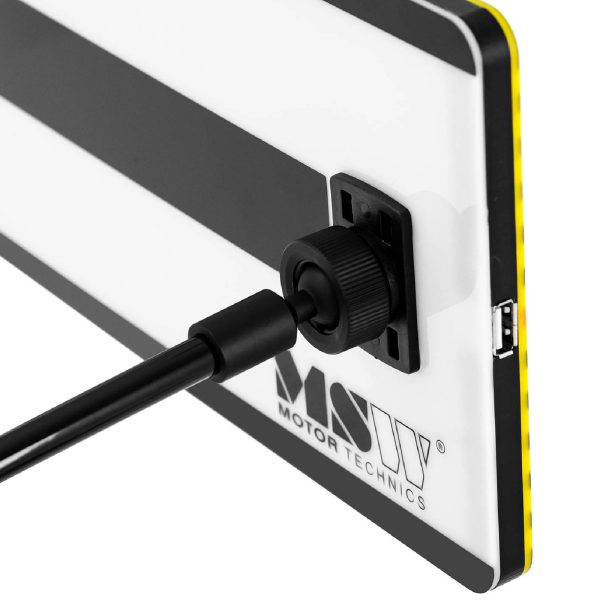 Lampa PDR atstarojošais dēlis iespiedumu noteikšanai ķermenī