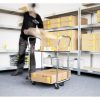 Transporta plauktu ratiņi ar 2 plauktiem līdz 120 kg 72 x 43 cm