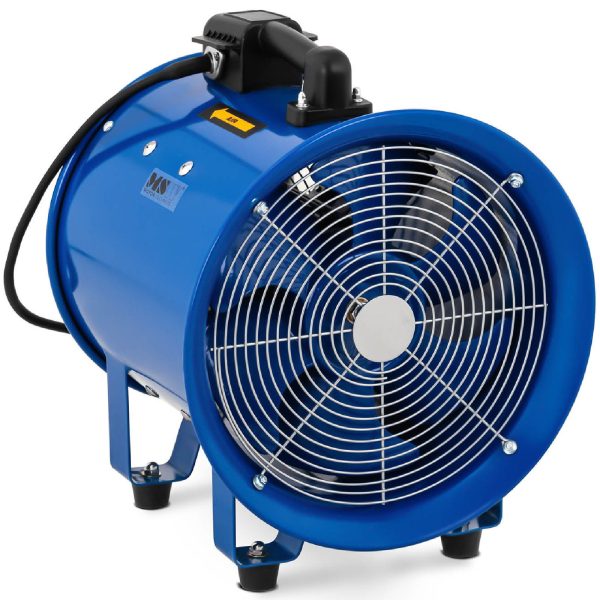 Industriālais aksiālais ventilators dzesēšanai un gaisa cirkulācijai 500 W, diametrs 300 mm