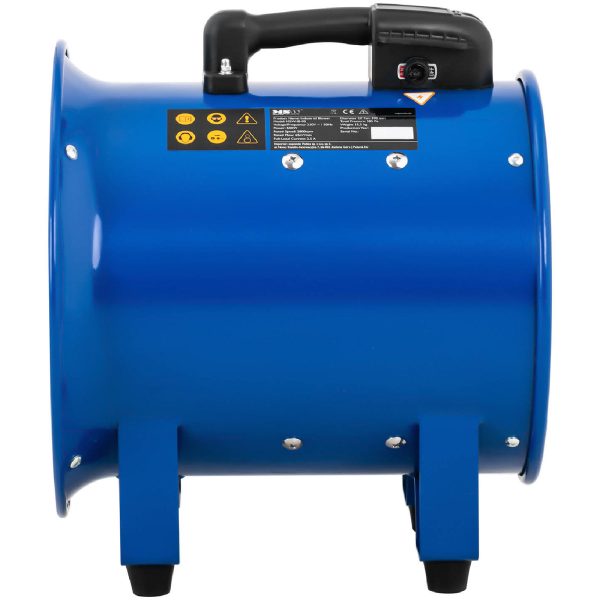 Industriālais aksiālais ventilators dzesēšanai un gaisa cirkulācijai 500 W, diametrs 300 mm