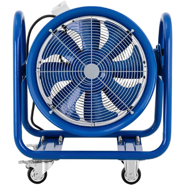 Industriālais aksiālais ventilators dzesēšanai un gaisa cirkulācijai 1100 W, diametrs 400 mm