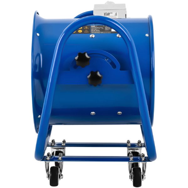 Industriālais aksiālais ventilators dzesēšanai un gaisa cirkulācijai 1100 W, diametrs 400 mm