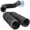 Caurules subtitut šļūtene uz rūpniecisko pūtēju ventilatoru Avg. 400 mm garums 10 m