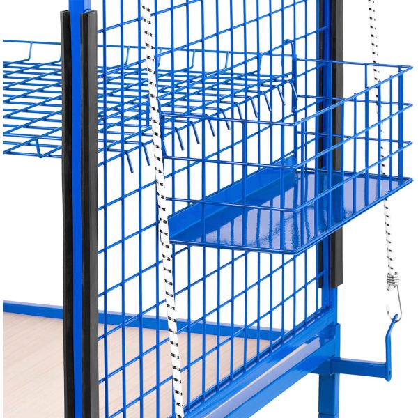 Ratiņu Stutlek pakete melns bloks Carroser elementiem 60 x 90 x 202 cm