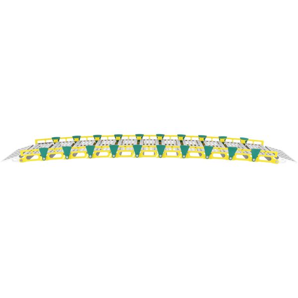 Pārnēsājams rampas salocīts līdz 500 kg 1965 x 914 mm