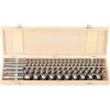 Urbšanas urbumu komplekts koka no tērauda HRC46 garuma 460 mm diametrs 6-25 mm - 6 gab.