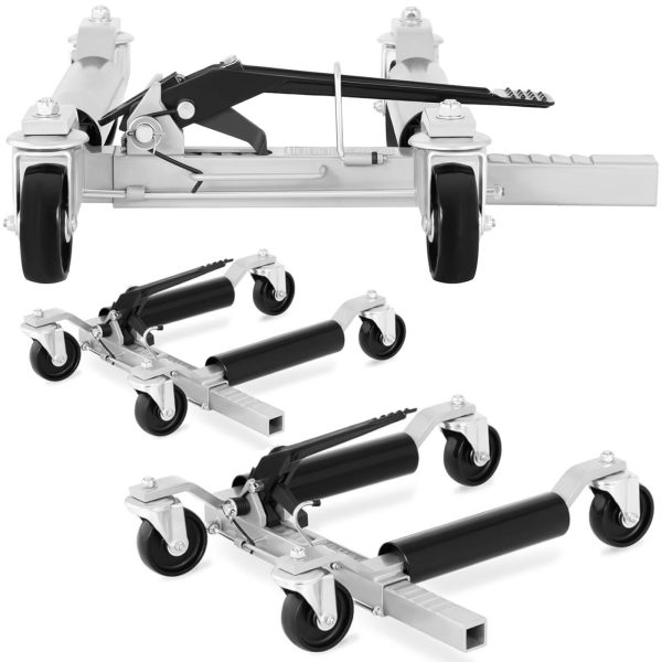 Hidrauliskā transporta ratiņi transportlīdzekļu transportlīdzekļiem 567 kg 2 gab.