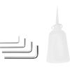 Precists Zaginers par stirrupām elektriskiem stirniem 28 mm 90 grādus