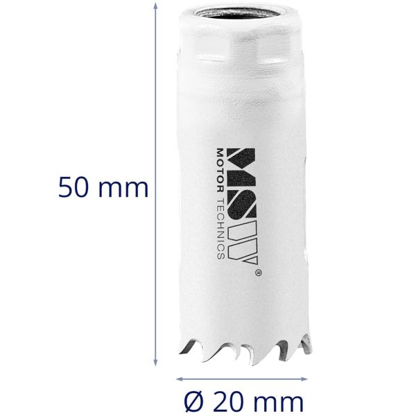 Bimetāla atveres urbis plastmasas koka metāla diametram 20 mm