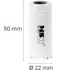 Bimetāla atveres urbis plastmasas koka metāla diametram 22 mm