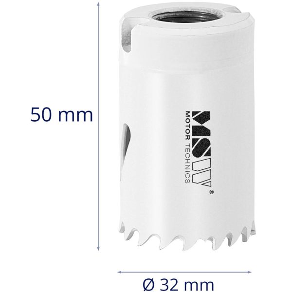 Bimetāla atveres urbis plastmasas koka metāla diametram 32 mm