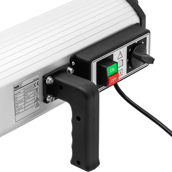 Infrasarkanās radiatora darbnīcas krāsas lampa 30-100C 1000 W korpusam
