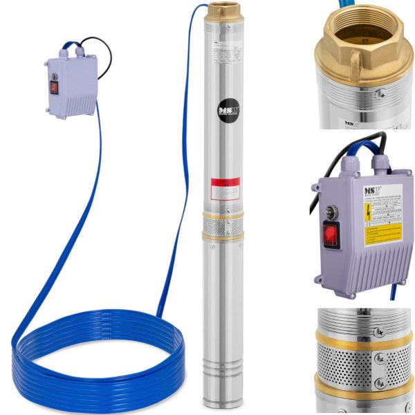 Dziļais -Sea sūknis līdz dziļajam urbuma tēraudam 1500 10800 L/h līdz 54 m