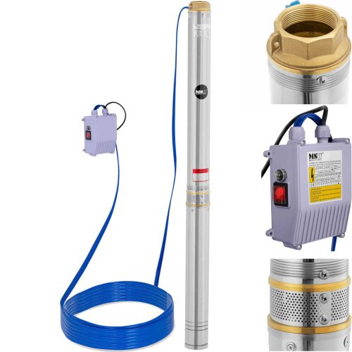 Dziļais -Sea sūknis dziļam akas statīvam 3000 ar 10800 L/h līdz 96 m
