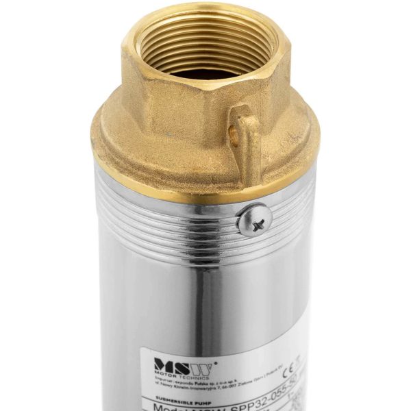 Dziļi sūknis dziļa urbuma tēraudam 750 3800 L/h līdz 60 m