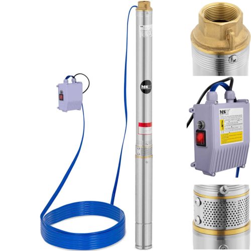 Dziļi sūknis dziļa urbuma tēraudam 750 3800 L/h līdz 60 m