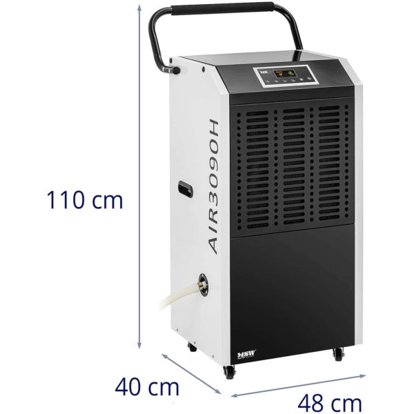 Gaisa sausinātāja industriālā mitruma absorbētājs ar rokturi 1300 1129 m3/h līdz 100 m2