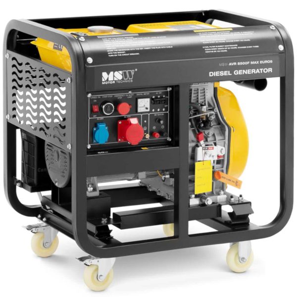 Mobilā dīzeļdegvielas ģenerators 240/400 V 8500 10 kVA 30 L