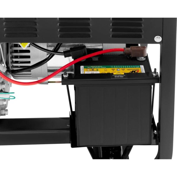 Mobilā dīzeļdegvielas ģenerators 240/400 V 8500 10 kVA 30 L