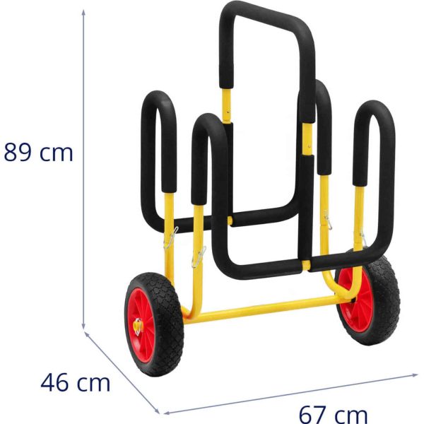 Divkārša transporta ratiņi 2 Sup dēļiem