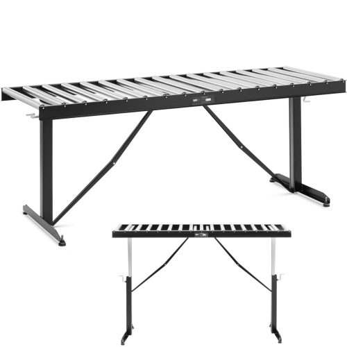 Rullīšu padevējs ar augstuma regulēšanu līdz 200 kg 17 rullīšiem 540x35mm 178cm