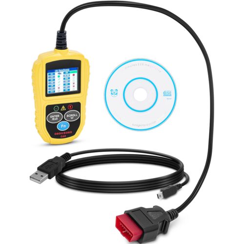 Testera diagnostikas skeneris OBD2 8-18 V VIN / ID / CVN / PCM / ECU