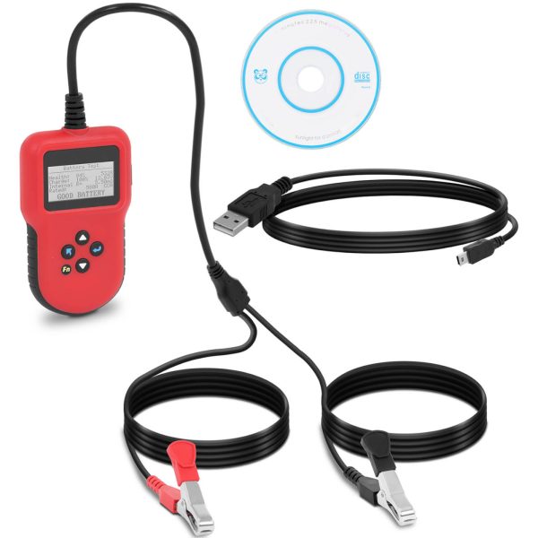Testera diagnostikas mērītājs LCD baterijām 12/24 V