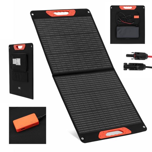 Solar Solar Lader Solar Tūristu kempinga panelis 2 X USB 100 W